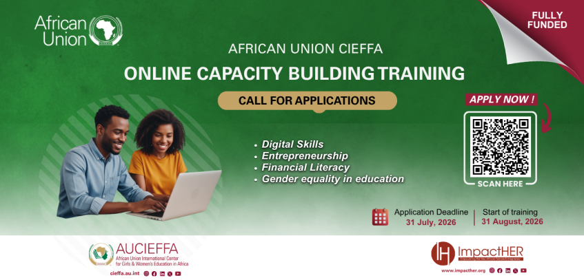 Appel à candidatures : Formation en ligne de renforcement des capacités CIEFFA de l’Union africaine 2026 (entièrement financée)